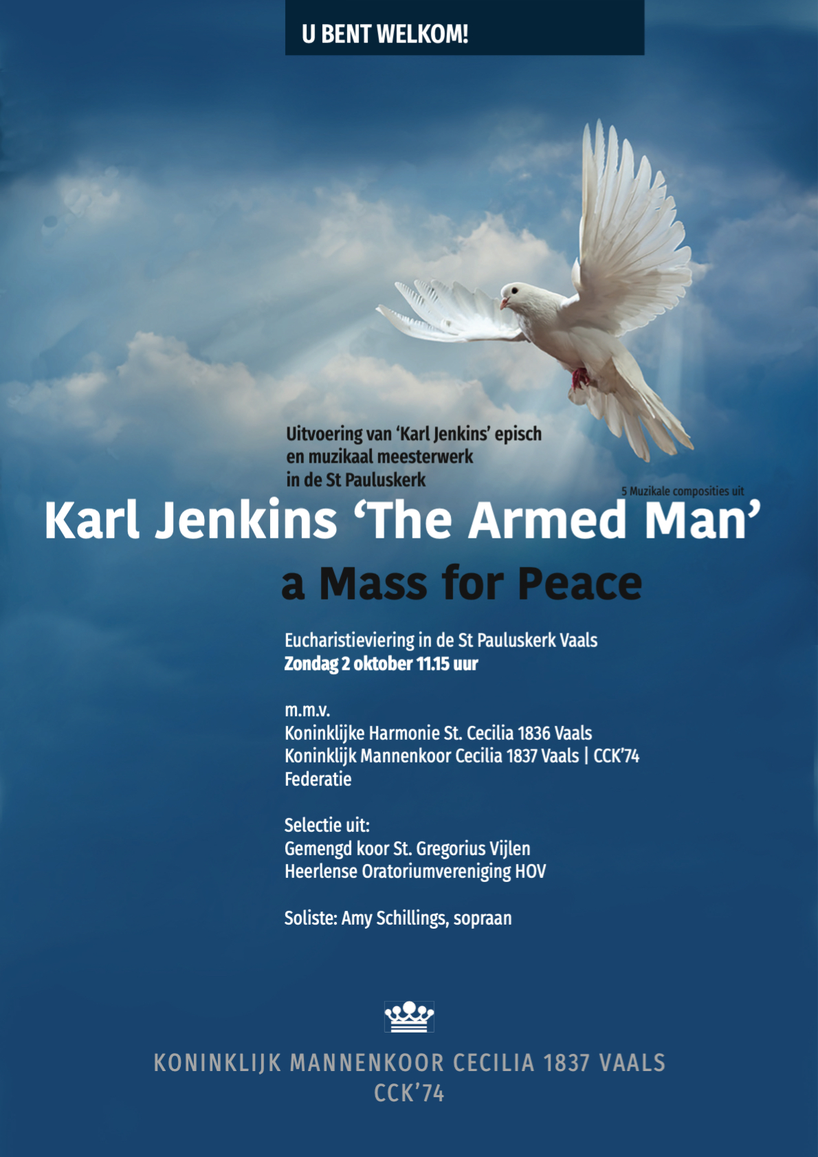 Karl Jenkins The Armed Man A Mass For Peace KONINKLIJK MANNENKOOR Karl Jenkins The Armed Man A Mass For Peace KONINKLIJK MANNENKOOR